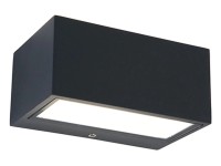 LUTEC LED nást. svietidlo GEMINI tm. sivé 10,5W 700lm 4000K IP54 65x140x89mm