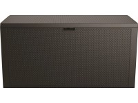 KETER Záhradný úložný box Emily, 270 l, grafitová, 117,8 x 44,58 x 58 cm