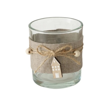 Boltze Home Svietnik na čajovú sviečku Nordy XS, 2 varianty, pr. 7 x 8 cm