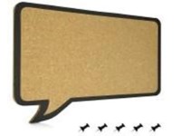 Bondecor Nástenka korková, bublina, obdĺžnik, 44 x 29 cm