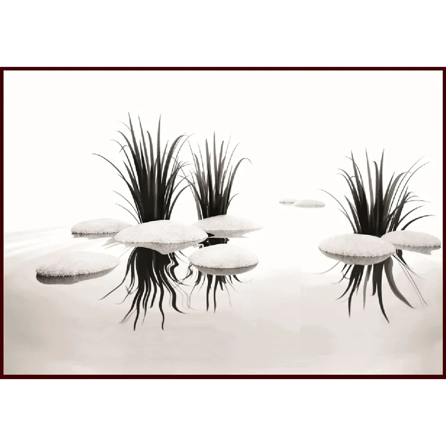 E-shop Bondecor Obraz Putframe Kamene 70 x 100 cm