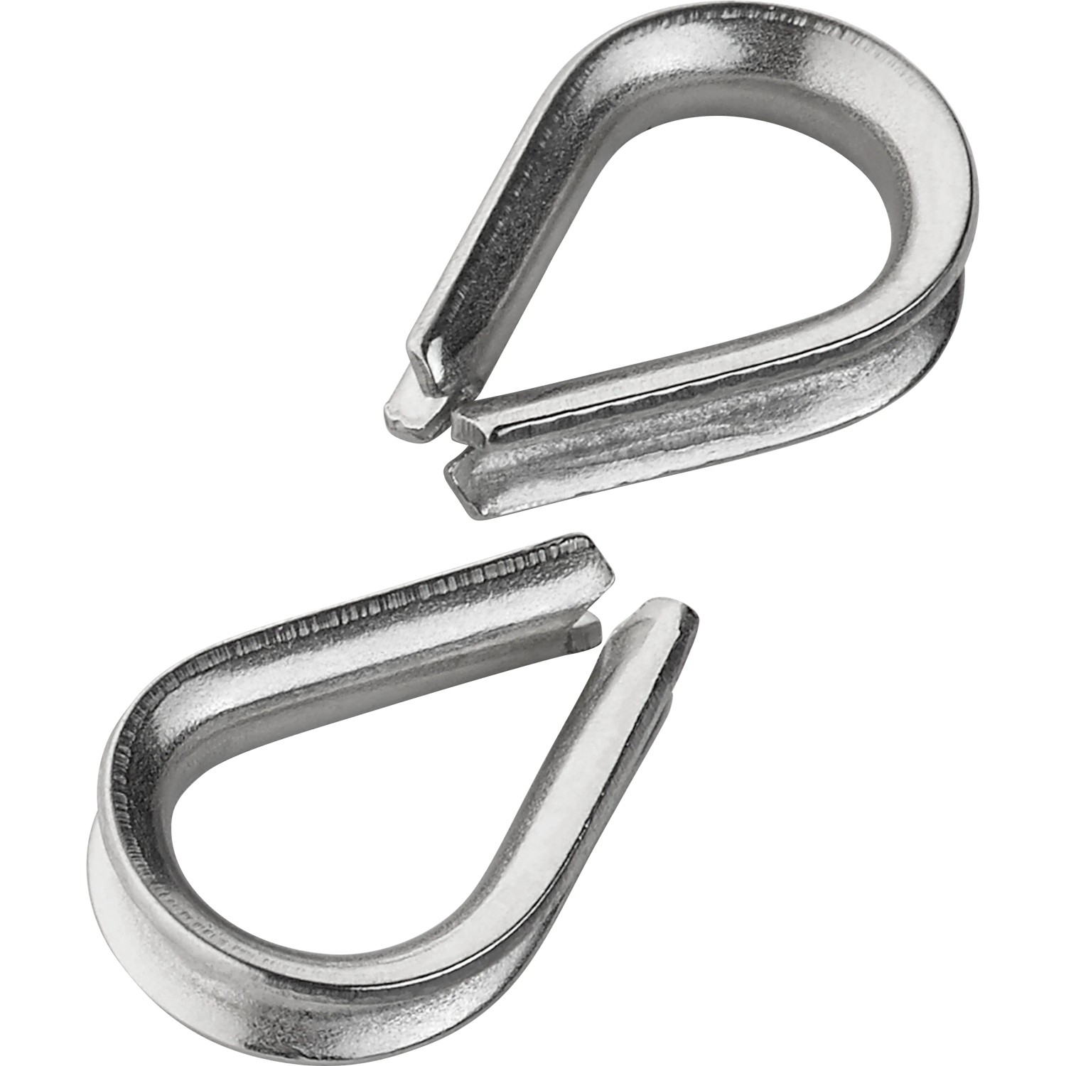 E-shop LUX-TOOLS Lanová očnica, nerezová oceľ, 2 ks, 4mm