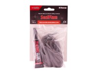 Tesniaca šnúra na dvierka guľatá + lepidlo (6 mm) 2,5 m