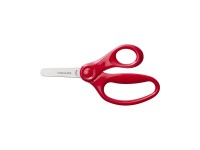 FISKARS Detské nožnice so zaoblenou špičkou, červená, 13 cm