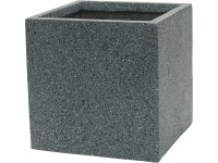 Kvetináč Revens drsný 29 cm x 30 cm x 30 cm tmavosivý