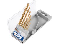 LUX Súprava špirálových vrtákov TIN Comfort 6-dielna