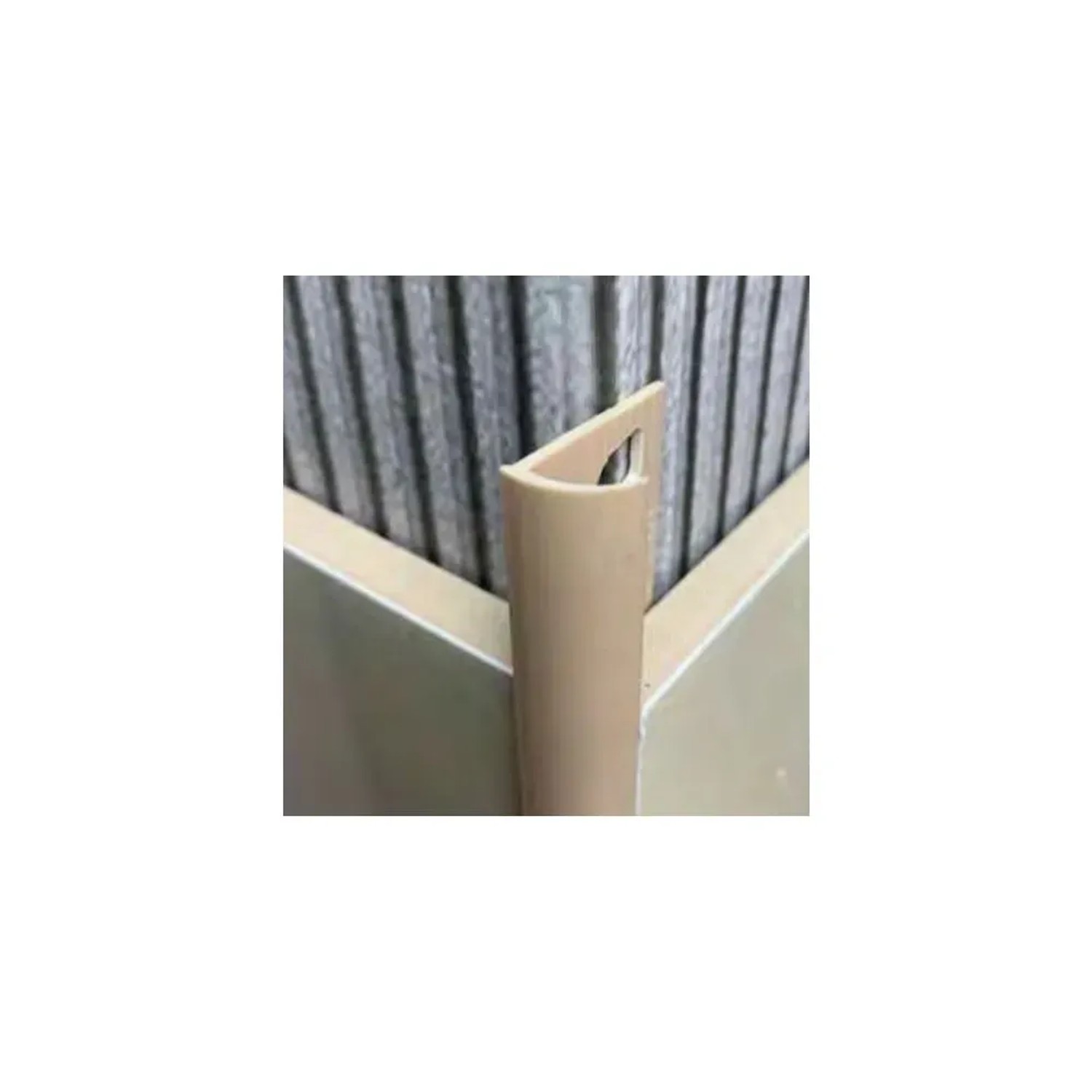 E-shop Arcansas Ochranný profil OPENROUND PVC svetlo béžový 8 x 21,5 x 2500 mm