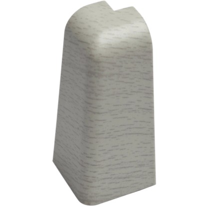 OBI vonkajší roh buk sivý 60 mm x 20 mm, 2 kusy