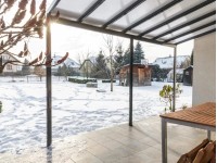 Gutta Hliníková pergola Terrassendach Original typ A antracit 3,06 x 3,06 cm