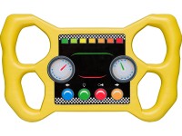 SwingKing Závodný volant žltý, 30 x 18 x 2,6 cm SwingKing Závodný volant žltý, 30 x 18 x 2,6 cm