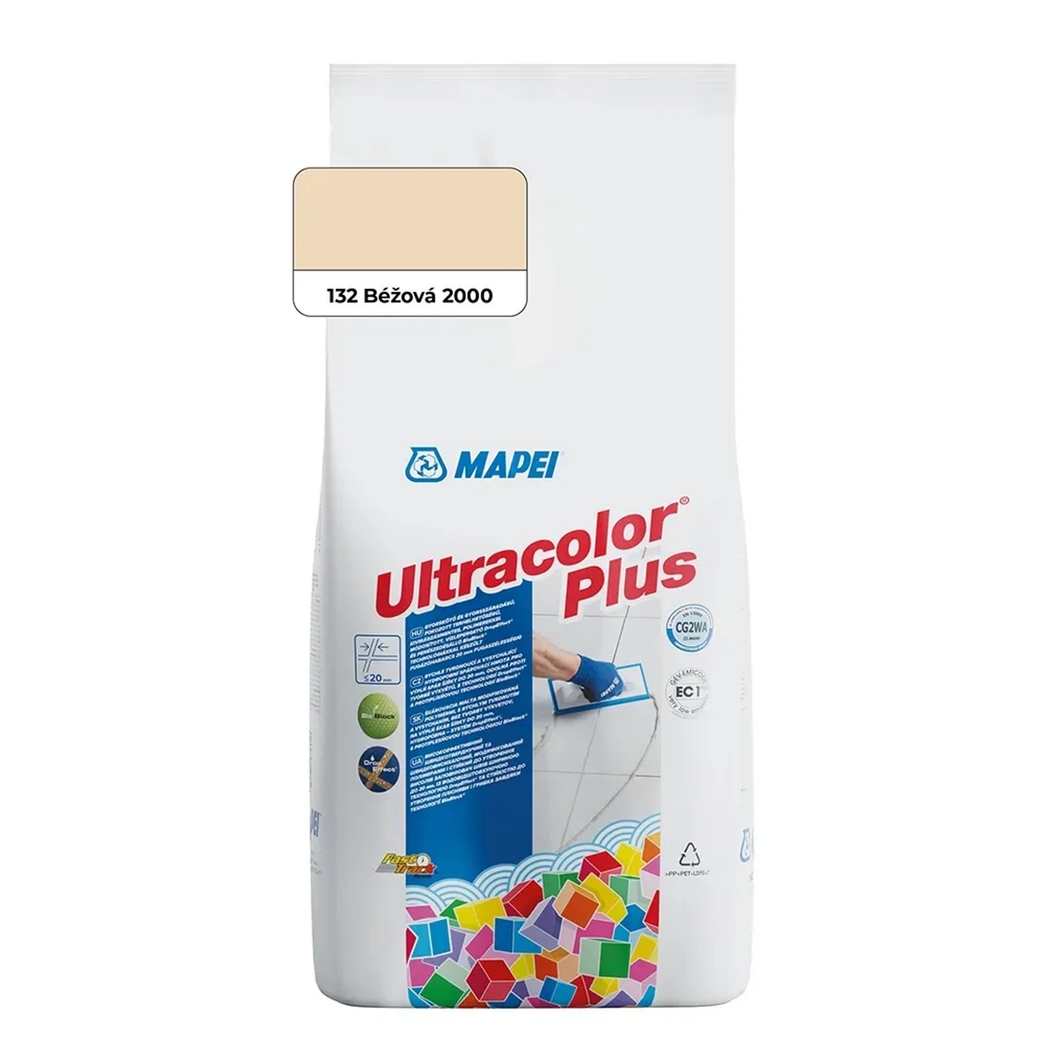 E-shop Mapei Škárovacia hmota Ultracolor Plus 2 kg, 132 béžová