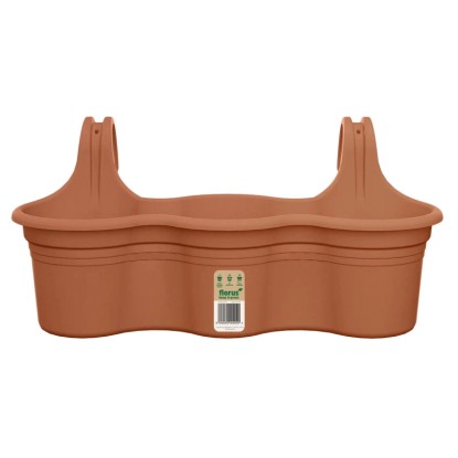 Florus Balkónový kvetináč Mediterran Hanger Trio terakota 52 x 26,2 x 24 cm