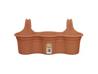 Florus Balkónový kvetináč Mediterran Hanger Trio terakota 52 x 26,2 x 24 cm