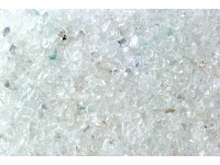 Sklenená drvina krištáľovo číra 4 - 8 mm, 10 kg PE vrece Sklenená drvina krištáľovo číra 4 - 8 mm, 10 kg PE vrece