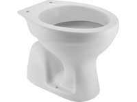 Stojace WC, zvislý odpad, biela keramika, 53 x 36 x 39 cm