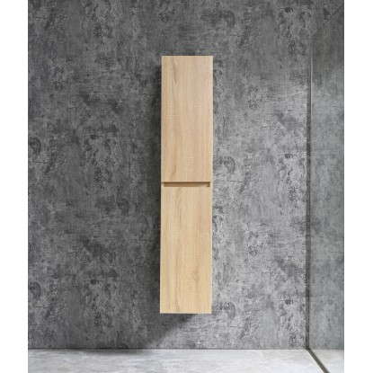 Sanotechnik Závesná vysoká kúpeľňová skrinka Corbo, javor, 150 x 30 x 30 cm