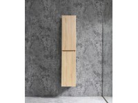 Sanotechnik Závesná vysoká kúpeľňová skrinka Corbo, javor, 150 x 30 x 30 cm