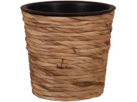 Obal na kvetináč z PP s vodným hyacintom prírodný 21 x 19 cm