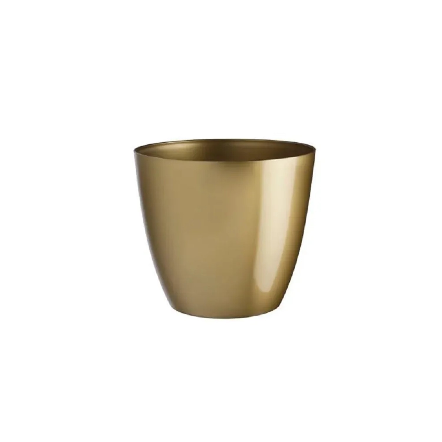 E-shop GARDENICO Kvetináč Ella gloss Xmas zlatý pr. 13 x 11,5 cm