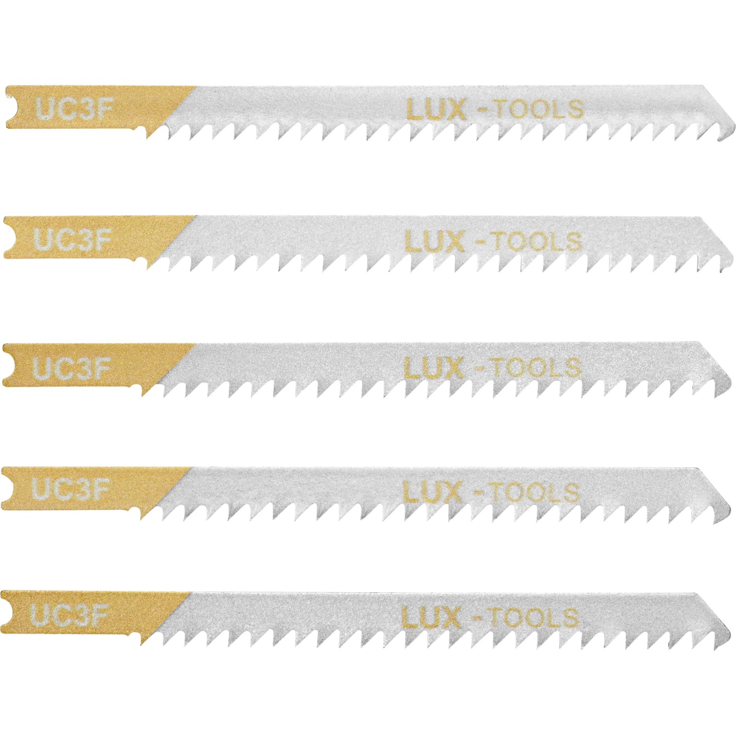E-shop LUX-TOOLS Listy do priamočiarej píly driek v tvare U 75 mm hrubé rozstup zubov 3