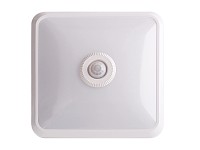 Stropné LED svietidlo DORA s pohyb. senzorom, 16 W, 1150 lm, 4000 K, 25 x 25 cm