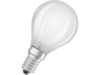 BELLALUX LED žiarovka BELLALUX Classic P40, E14, 4 W, 470 lm, 2700 K, opálová