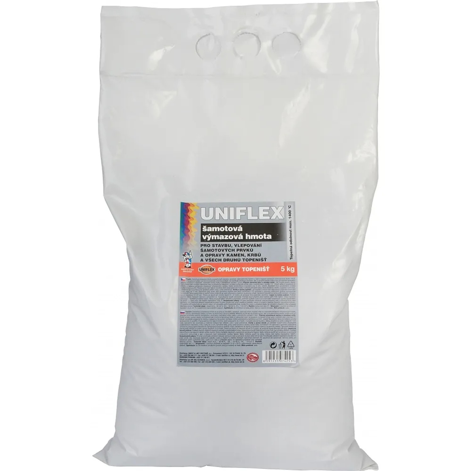 E-shop Uniflex Šamotová výmazová hmota 5 kg