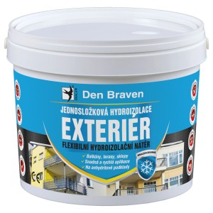 Vedro Den Braven hydroizolácie pre exteriéry, vhodná na balkóny a terasy.
