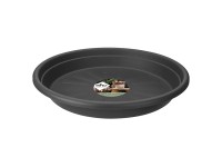 Elho Univerzálna miska pod kvetináč Round, antracitová, pr. 35 x 5 cm