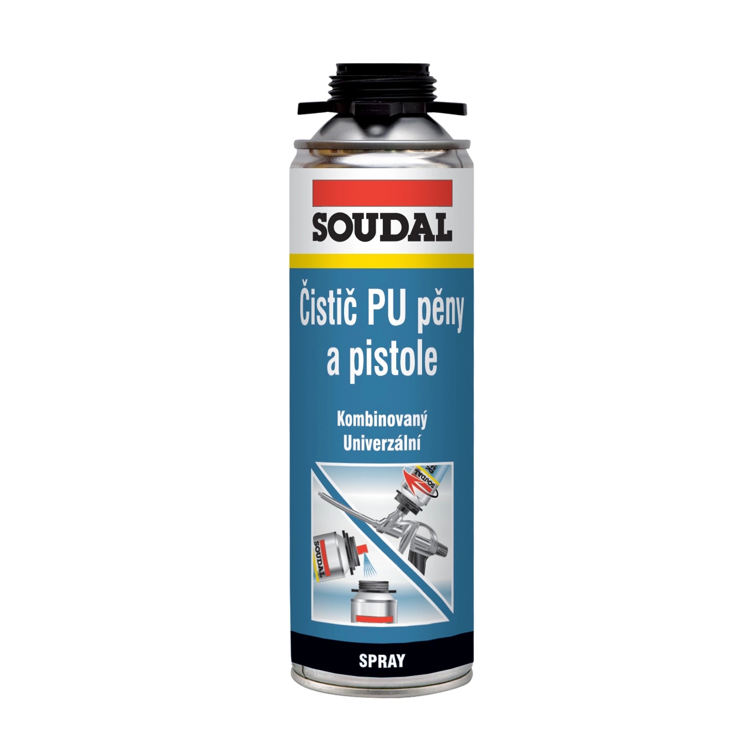 E-shop SOUDAL Čistič polyuretánovej peny a pištole 500 ml