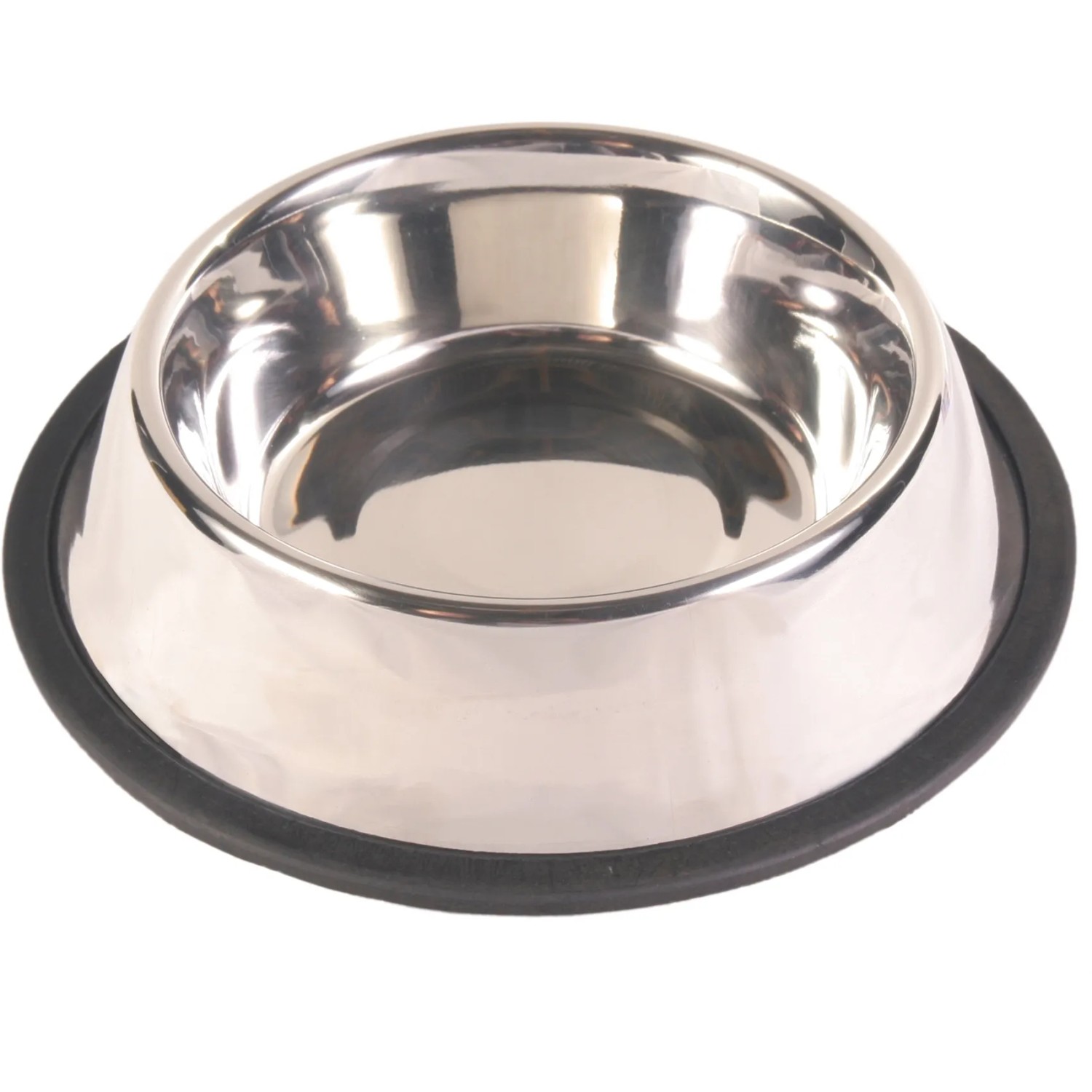 E-shop Jollypaw Miska z ušľachtilej ocele s gumeným krúžkom 0,7 l priemer 21 cm