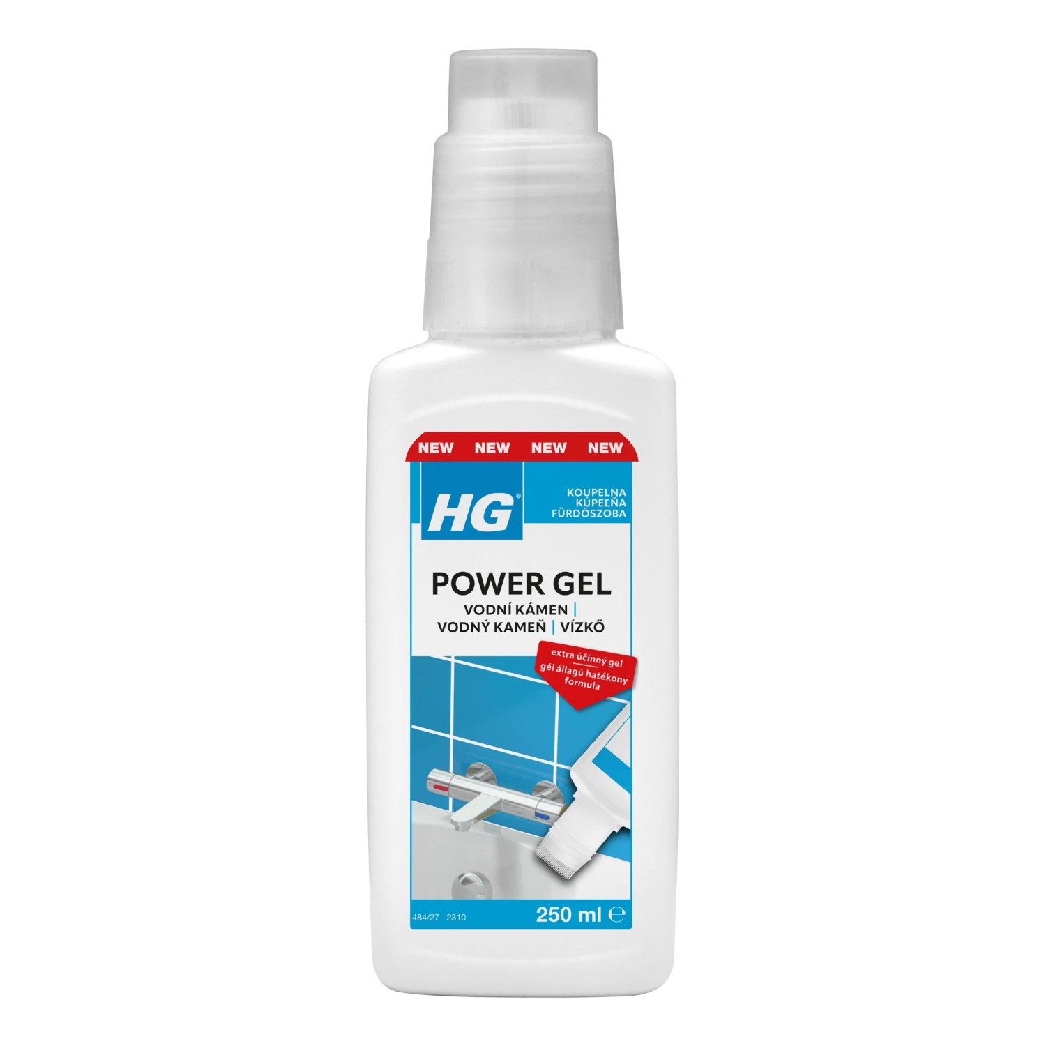 E-shop HG Power gel na vodný kameň s aplikátorom 250 ml