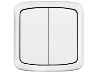 ABB Sériový/lustrový spínač TANGO 3558A-W05340 B, biely, 48 x 150 x 110 mm