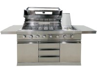 Buschbeck Vonkajšia kuchyňa Bristol, 220 x 119 x 60 cm